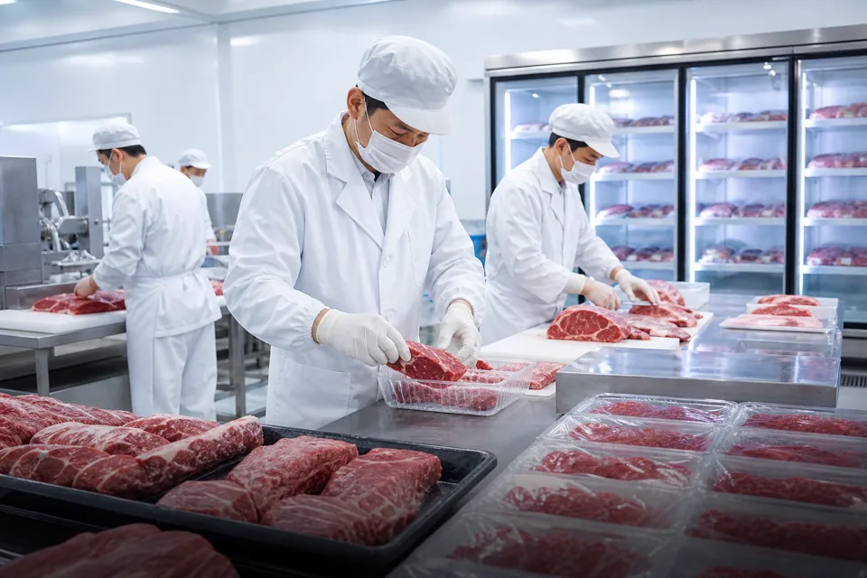 冷链肉类加工配送